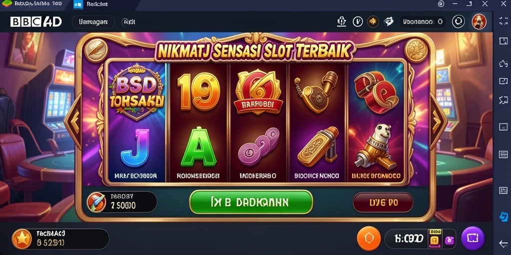 Tampilan menarik dari gameplay slot BBCA4D dengan berbagai tema.
