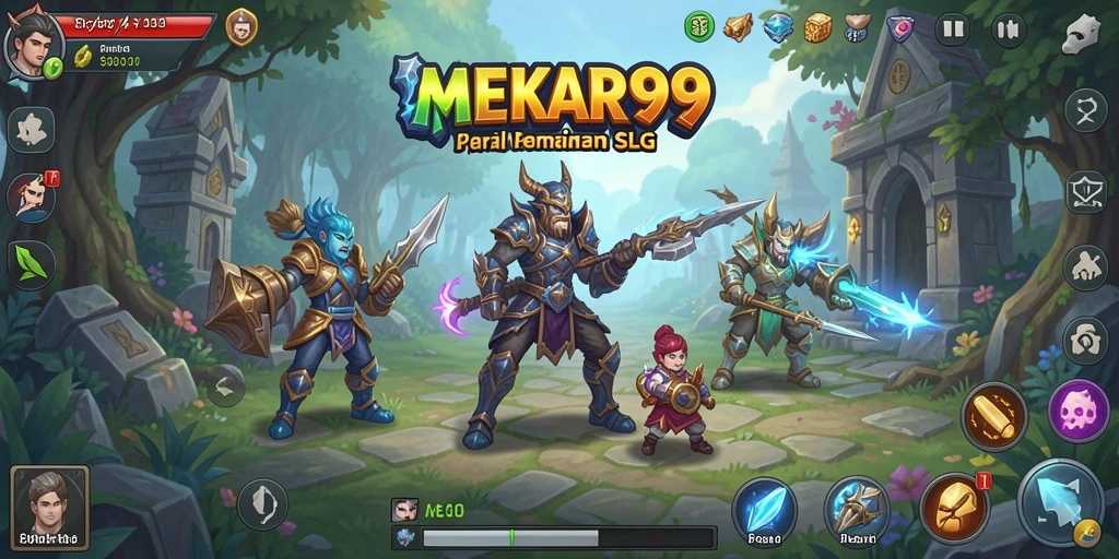 Gameplay seru dan strategi mendalam di MEKAR99.