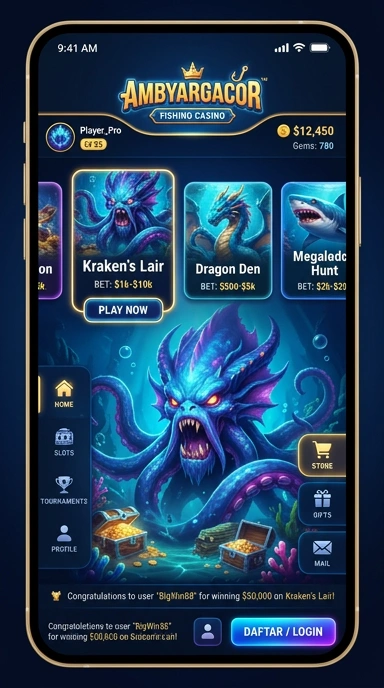 Ilustrasi unduhan aplikasi di platform ambyargacor.